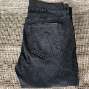 NWOT Joe’s Jeans Black Pinstripe
